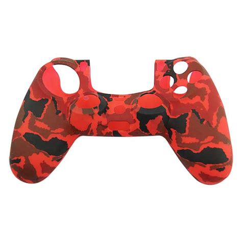 Silicone Case Skin Army Red Ps4 Controller