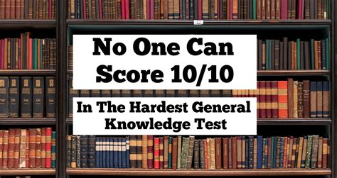 Can You Score 1010 In The Hardest General Knowledge Test General