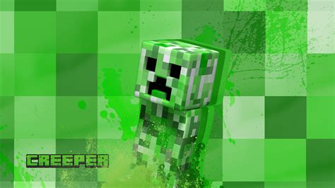 Free Download Wallpaper Creeper Minecraft By Darkyx On 1366x768 For