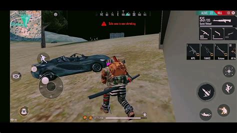 50 players jump from a plane with a parachute. Free fire hacker game play 30 kills - YouTube