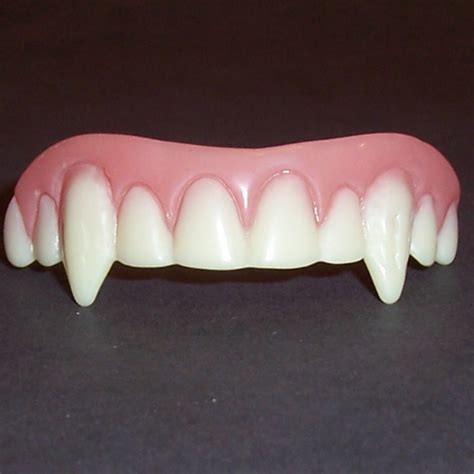 Vampire clothing is generally dark (often black), with some color relief (often red, white, or gray). Deluxe Billy Bob Vampire Fangs Fake Costume False Teeth ...