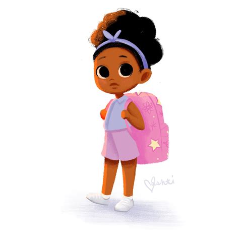 Twitter Girls Cartoon Art Black Girl Magic Art Character Design