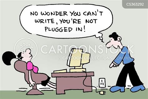 plugged in cartoons and comics funny pictures from cartoonstock