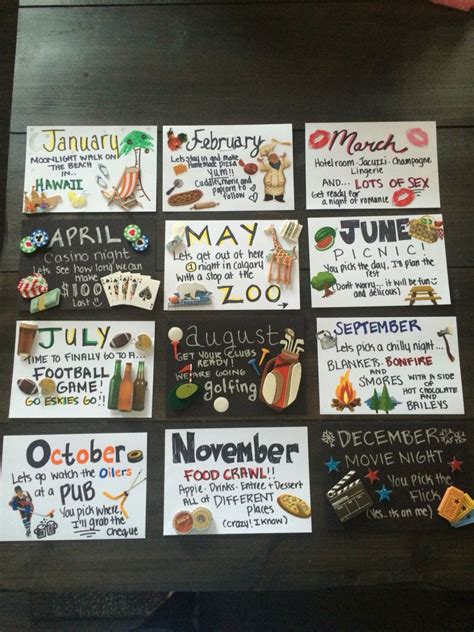 Handmade creative one year anniversary gifts for boyfriend. Pin on Great ideas