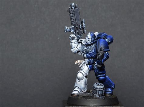 Three Paint Space Marine 2020 By Steve Haydon Forté · Puttyandpaint