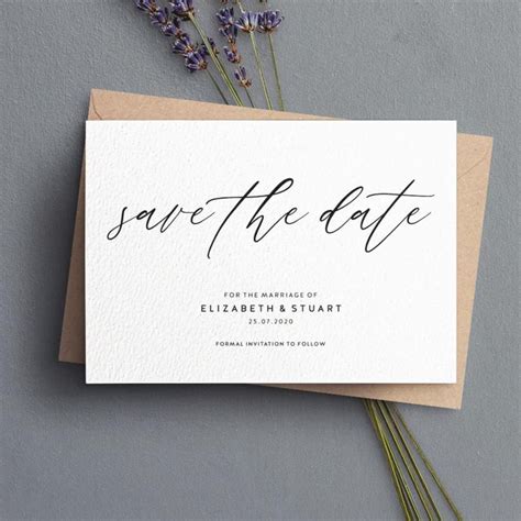 Save The Date Wording Etiquette And Examples