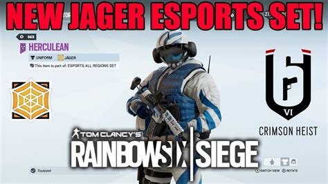 Jager Esports Set Rainbow Six Siege Youtube