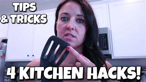 4 Kitchen Hacks 📍 How To With Kristin Youtube