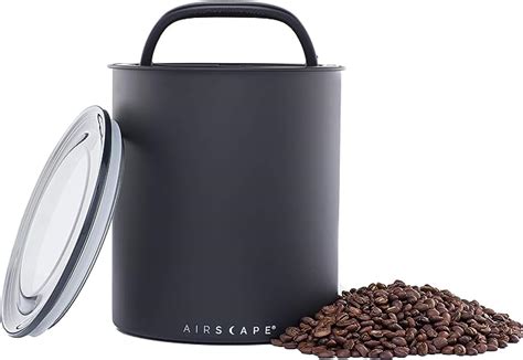 Airscape Coffee Storage Canister 1 1 Kg Dry Beans Extra Large Kilo