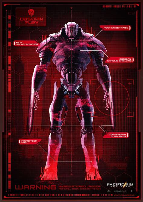 Pacific Rim Jaeger Blueprints