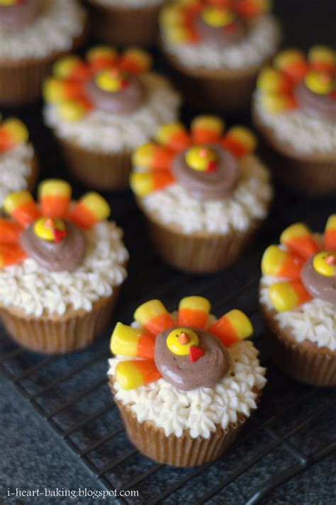 Make sure your home is filled with decorations to celebrate the sea. Thanksgiving Cupcakes - CakeCentral.com