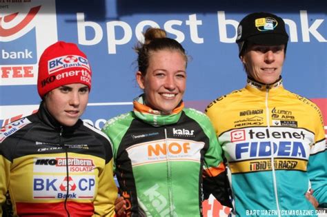 Sophie De Boer Wins 2014 Bpost Bank Trofee At Essen Cyclocross