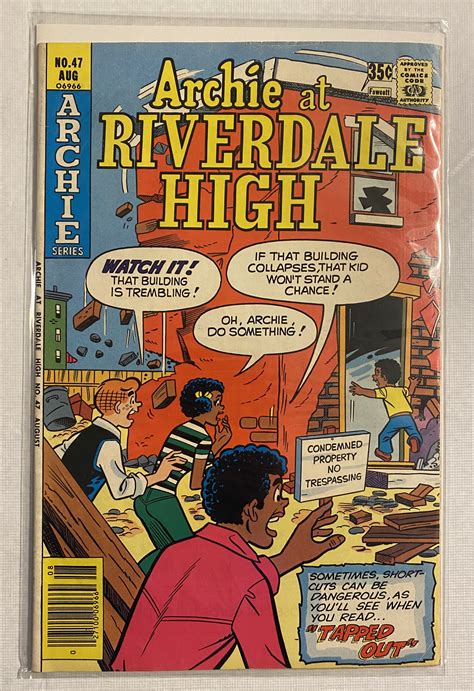 Vintage Archie Comics Archie At Riverdale High 35 Cent Comic Book