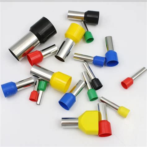 E1512 Tube Insulating Insulated Terminals 16awg 1 5mm2 Cable Wire Connector Insulating Crimp