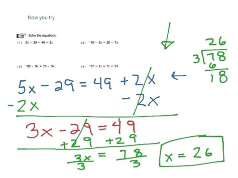If you divide the fraction by 2, the numerator is 3 times the denominator. Solving For Variables Worksheet Course 3 Chapter 2 ...