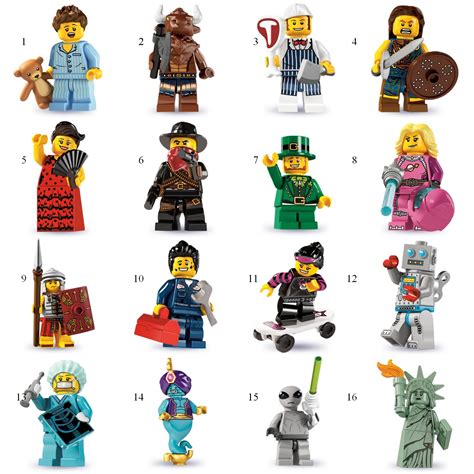 Image Lego Series 6 Minifigures Brickipedia Fandom Powered By