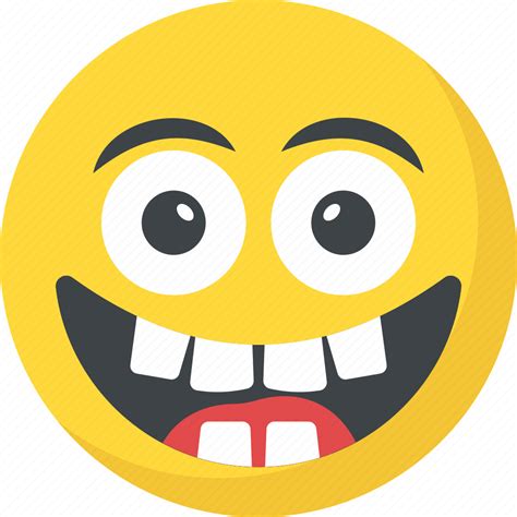 Big Grin Emoticon Happy Face Laughing Smiley Face Icon Download On Iconfinder