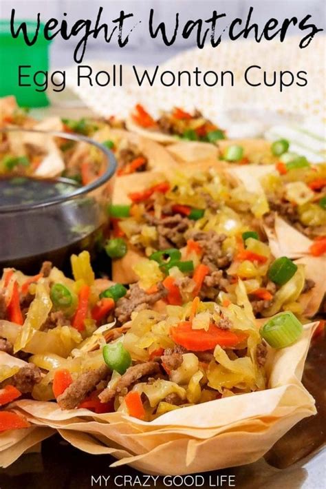 It is very versatile to work with and we can fill and cook it from everything that you wish. These Egg Roll Wonton Cups are a delicious egg roll ...