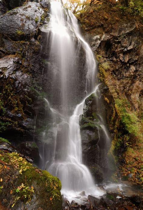 Japanese Waterfall Stock Photo Image Of Mossy Cascades 27430730