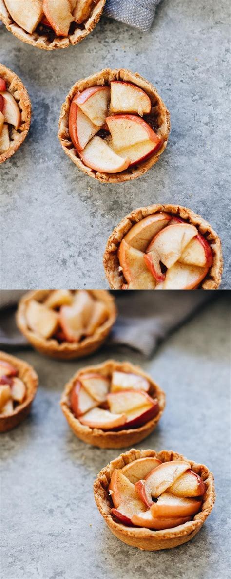 Healthy Apple Pie Minis Recipe With Images Vegan Dessert Recipes Dessert Recipes Recipes