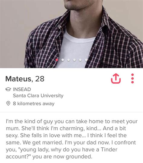 150 Examples Of The Funniest Tinder Profiles That Will Make You Look