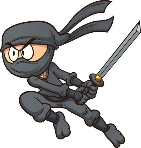 ᐈ Ninja Pictures Cartoon Stock Images Royalty Free Cartoon Ninja