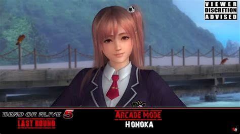 Dead Or Alive 5 Last Round Arcade Mode Honoka Youtube