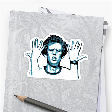 Napoleon Dynamite Art Sticker By Emielpit5 Redbubble