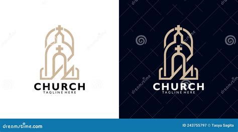 Church Logo Icon Vector Isolated Stock Vector Illustration Of Bible