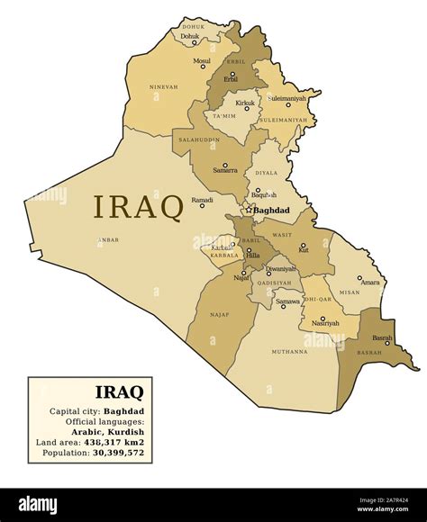 O Aislante Corte Largo Diwaniyah Iraq Map Ajo Premisa Paso