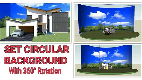 Sketchup Environment How To Set Background In Sketchup Youtube