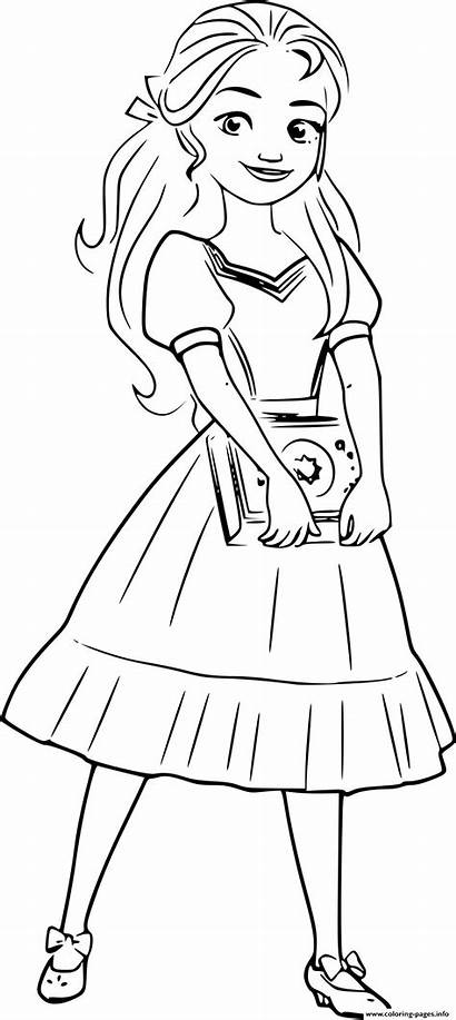 Elena Avalor Coloring Pages Isabel Princess Printable
