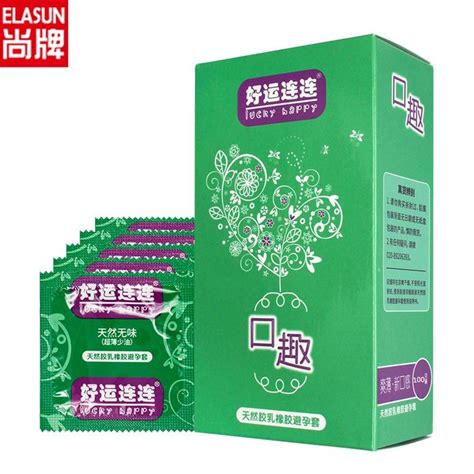 Buy Elasun 100 Pcs Oral Sex Blowjob Condom Fellatio Ice Cream Flavor Lubricated Condoms Natural