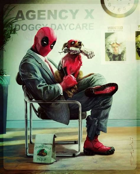 Haha This Is Great Xd I Love Deadpools Dog So Much Xd Will