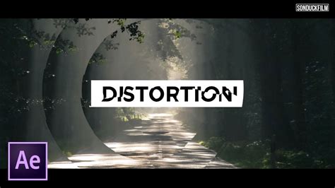 Create a Distortion Promo | After Effects Tutorial - YouTube