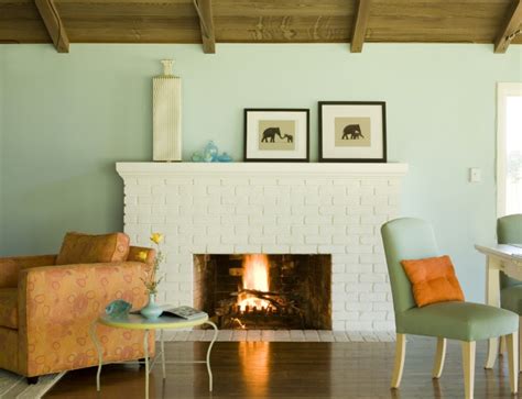 30 Ideas Of Stylish White Brick Fireplace Homesfeed