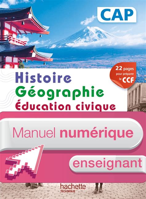 Histoire Géographie Cap Manuel Numérique Enseignant Simple Ed 2014