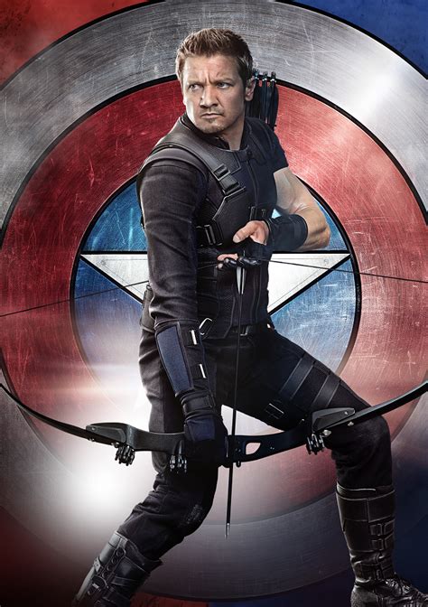 Imagen Hawkeye Poster Civil Warpng Marvel Cinematic Universe