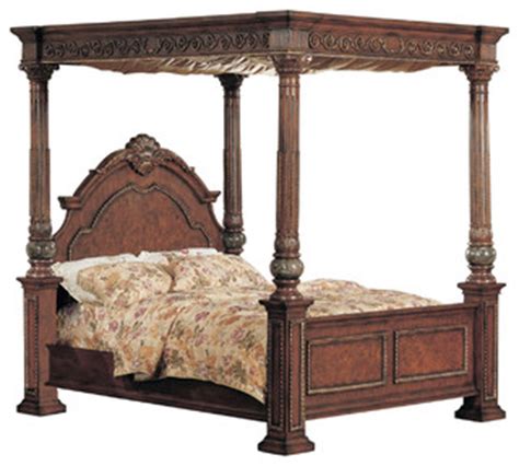 Victorian iron beds the victorian era named for queen victoria of england, ran from the mid 1800's to the turn of the century, which by the way coincides with her reign. Kamella King Poster Bed - Victorian - Canopy Beds - by ...