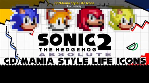 Cdmania Style Life Icons Sonic The Hedgehog 2 Absolute Mods