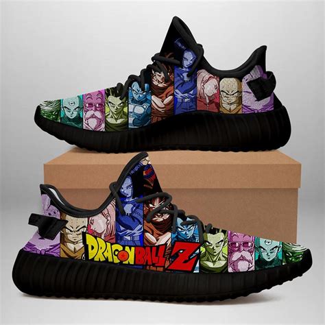 Goku might've had an abundance of power, but did he have plenty of swag? Dragon Ball Z Yeezy Sneakers Shoes - Luxwoo.com