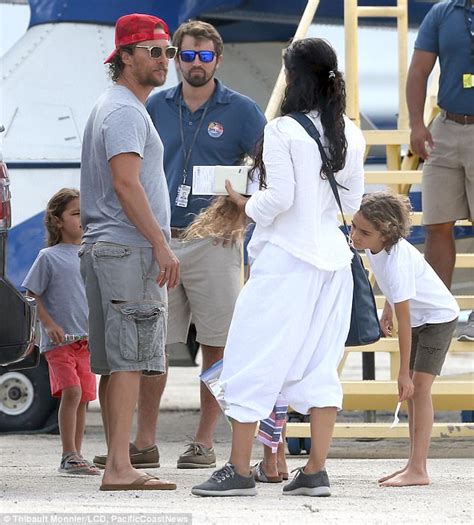 Matthew Mcconaughey Out With Wife Camila Alves And Kids Express Digest
