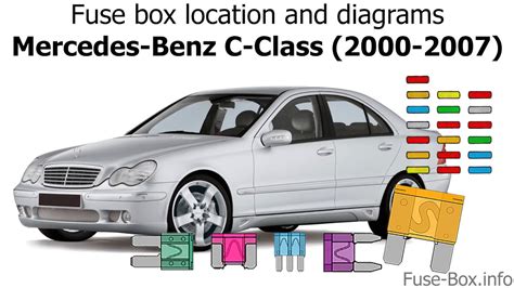 2007 Mercedes Benz C230 Fuse Box Diagrams