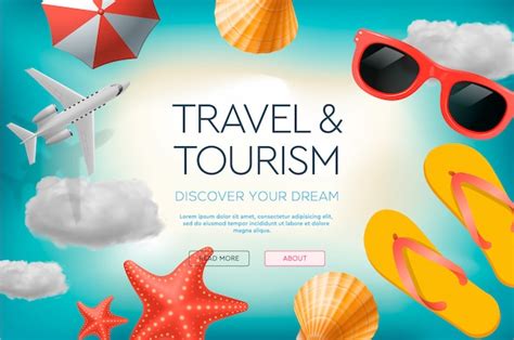Шаблон дизайна сайта на тему путешествий отдыха приключений