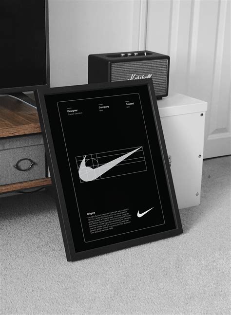 Nike Logo Origins A2 Large In 2023 Nike Art Poster Design