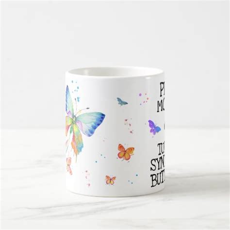 Proud Mother Of ATurner Syndrome Butterfly Coffee Mug Zazzle
