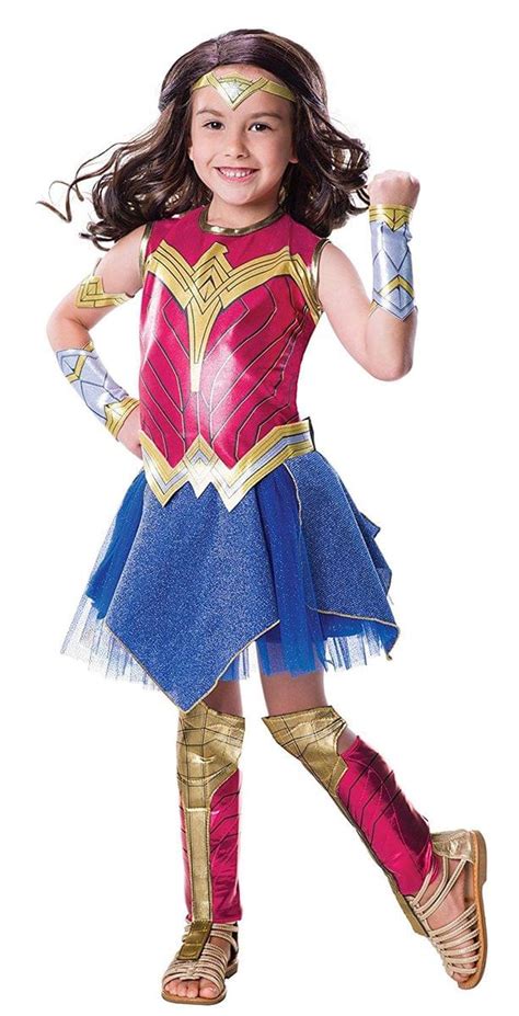 Justice League Movie Wonder Woman Deluxe Costume Child