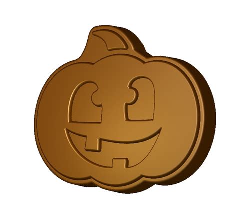 Pumpkin Stl File For 3d Printers And Cnc Router Halloween Stl Etsy