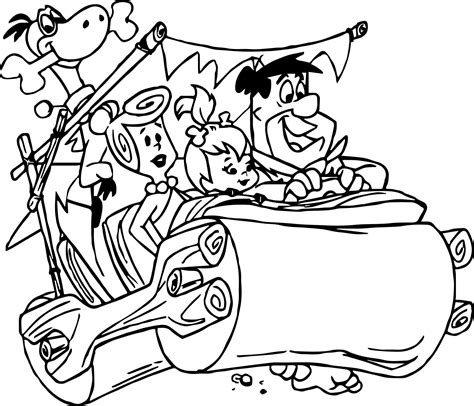 Wilma Flintstone Coloring Pages Coloring Pages