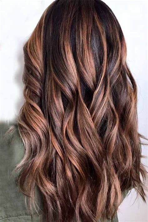 45 flattering style options for brown hair with highlights highlights for dark brown hair